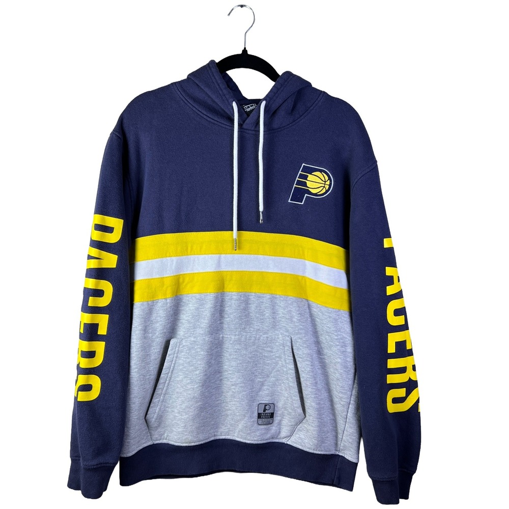 Ultra Game Indiana Pacers Hoodie Men's L Streetwear Blokecore